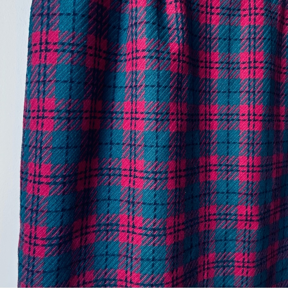 Vtg Pendleton 100% Wool Tartan Skirt